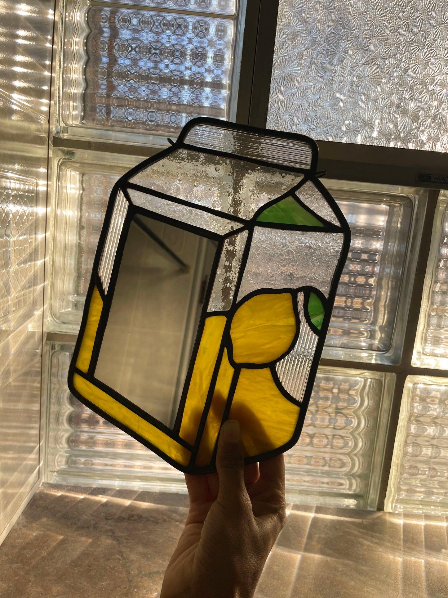 Lemonade Carton Mirror